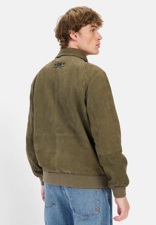 Produktbild Camel Active Leder Blouson mit Hemdkragen (50)