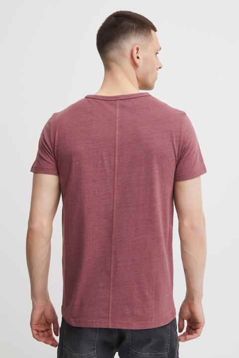 Image du produit Solid Dorian T-shirt À Manches Courtes Pour Homme Avec Col Grandad (L)