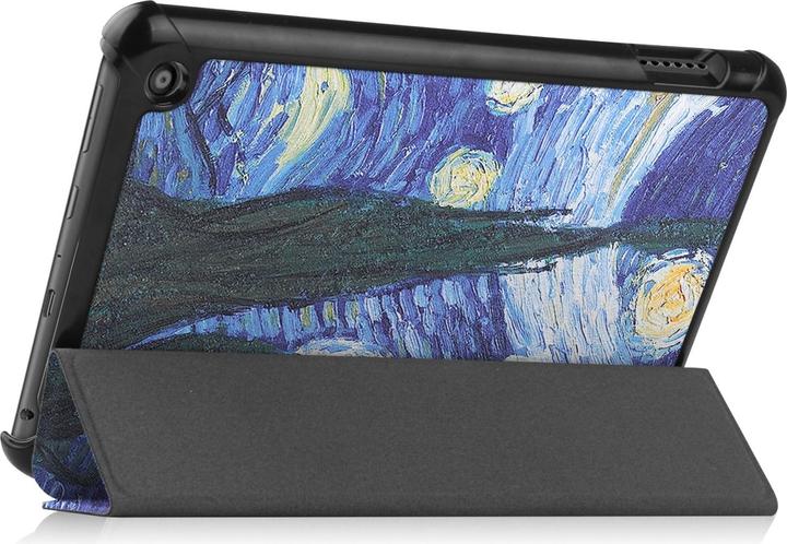 Produktbild Lobwerk 2in1 Set für Amazon Kindle Fire 7 12. Generation 2022 7 Zoll Tablet mit Smartcover + Schutzglas mit (X)