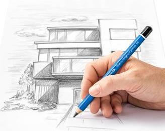 Produktbild Staedtler Bleistift 'Mars Lumograph jumbo Design Journey' (5.30 mm, 5 x)