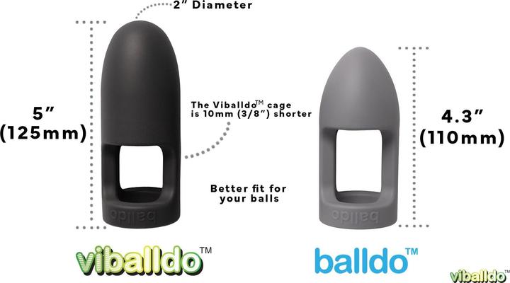 Image du produit Balldo Viballdo Schwarz (4 cm)