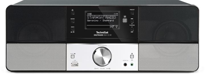 Image du produit TechniSat DigitRadio 360 CD IR (Webradio, DAB+ DAB, FM, WiFi)