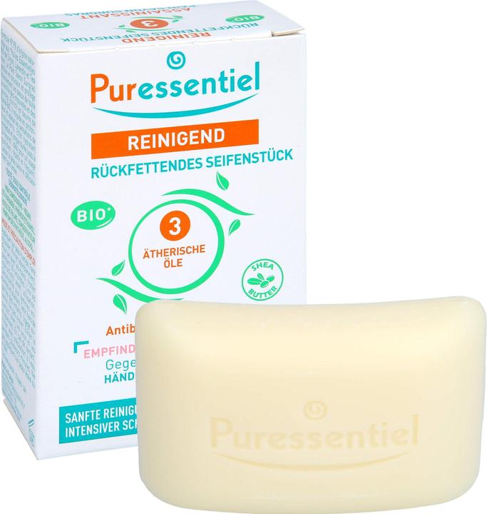 Produktbild Puressentiel Rückfettende Seife (Seifenlotion)
