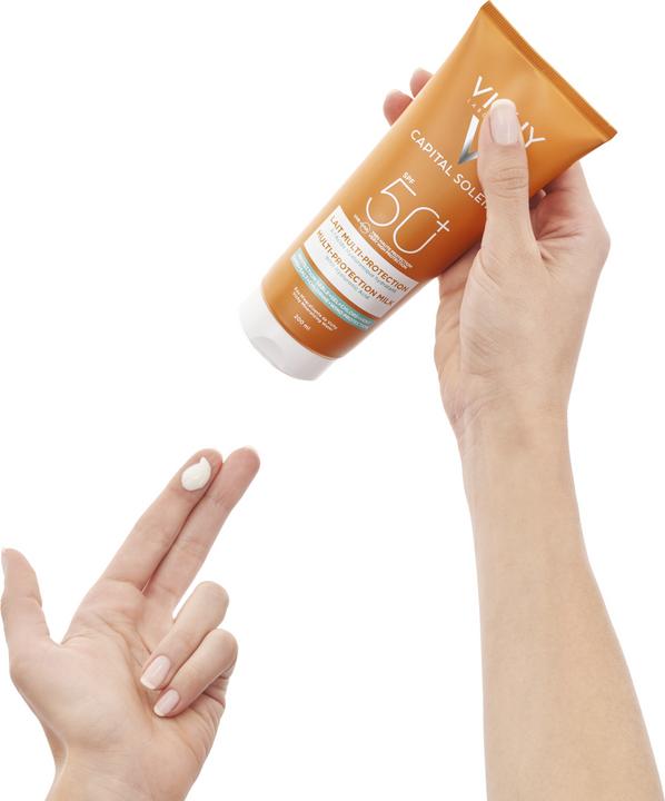 Immagine prodotto Vichy Capital Soleil Latte Multi-Protezione 50+ 200 ml (Latte solare, SPF 50, 200 ml, 232 g)