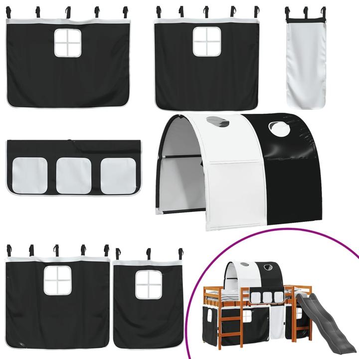Produktbild VidaXL Kinderhochbett mit Tunnel & (80 x 200 cm)
