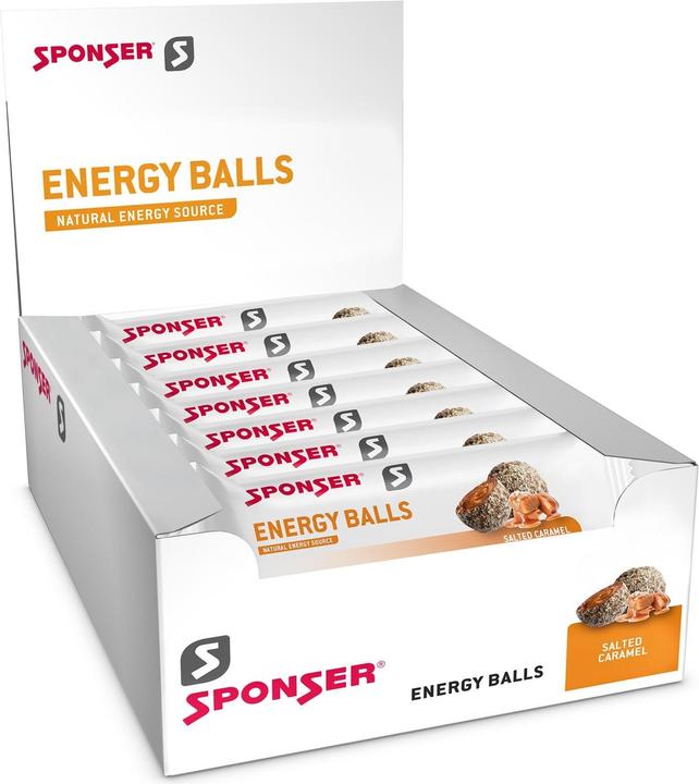 Sponser Energy Balls (Salted Caramel, 18 pcs, 810 g)