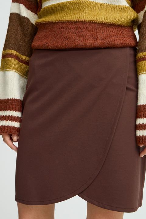 Actual product image B.young BYPARRIN WRAP MINI SKIRT 20815722 (M)