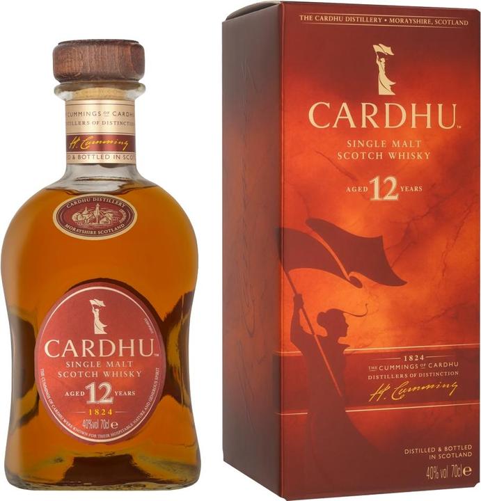 Cardhu 12 Years (Single Malt, Scotch Whisky, 1 x 70 cl)