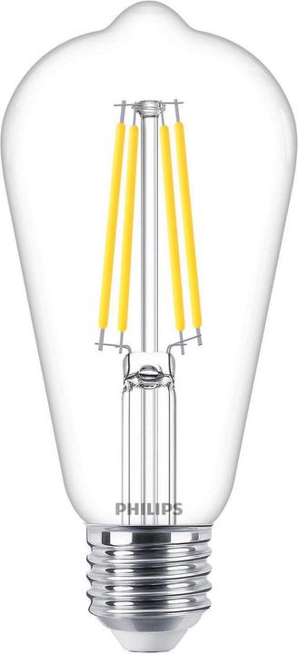 Produktbild Philips Professional Lampe MASTER VLE LEDBulb D 5.9-60W E27 927 ST64 CL G (E27, 5.90 W, 806 lm, 1 x, D)