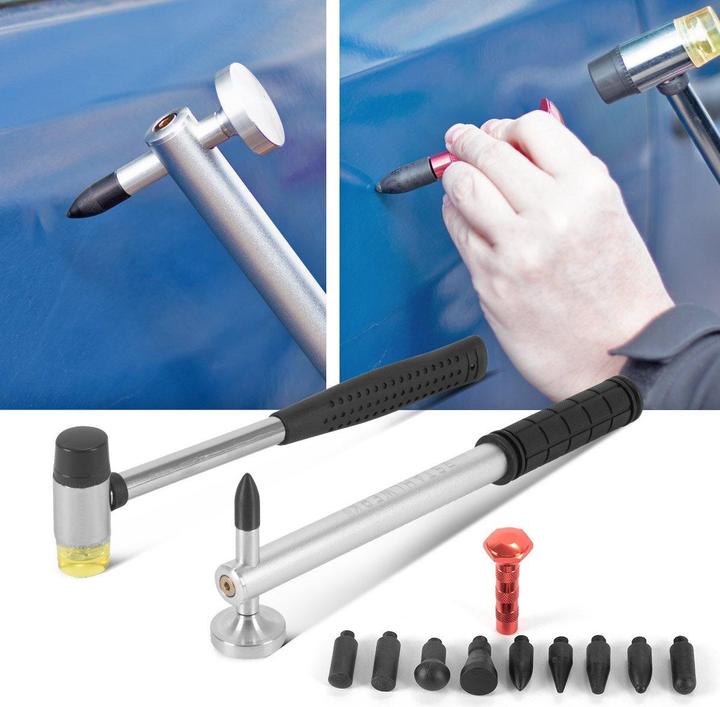 Image du produit Stahlwerk Kit de débosselage 83 pièces pour réparation de voiture smart