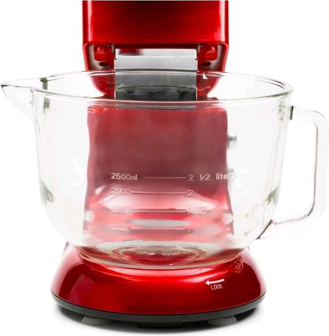 Actual product image Klarstein Lucia Rossa 2G Food Processor Red (1300 W)