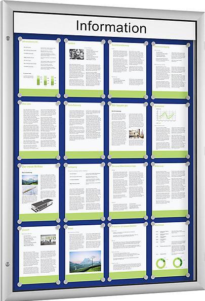 Actual product image Schaar-Design Flat display case (Blackboard, 102.5 x 138 cm)