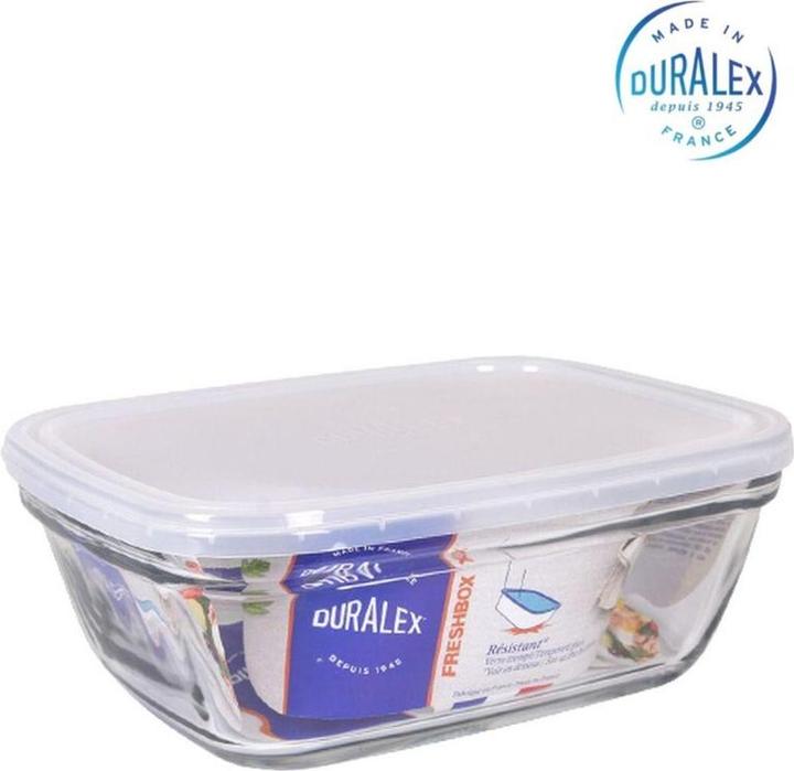 Produktbild Duralex Rechteckige Lunchbox mit Deckel Freshbox Durchsichtig 1,7 L
