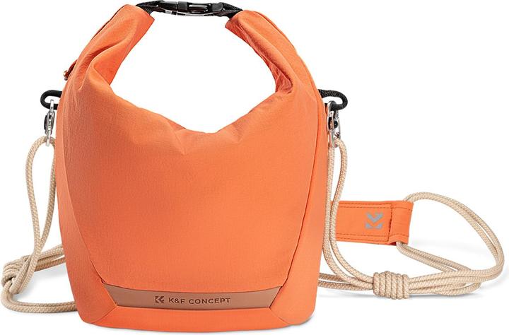 Actual product image K&F Concept Sling Bag 5L Urban Wander 11 (Orange) (Camera shoulder bag, 5 l)