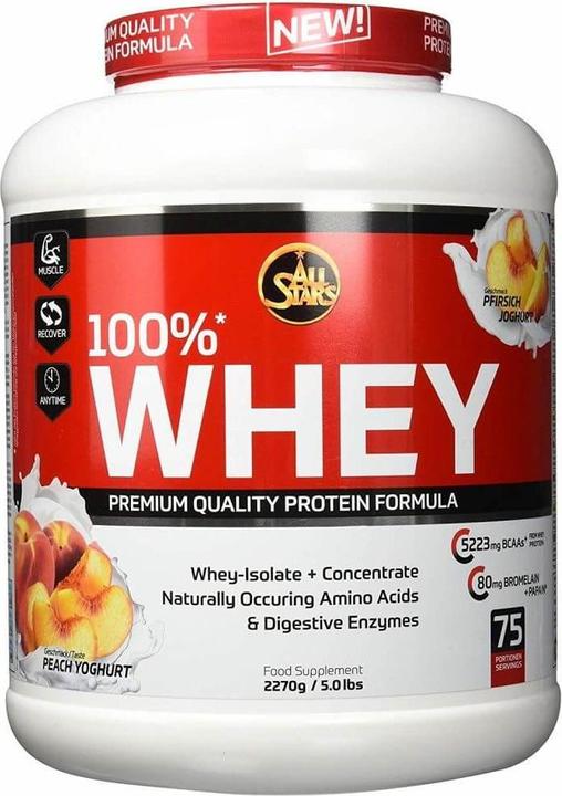 Produktbild All Stars 100% Whey Protein (2270 Dose) (Schokolade, Kokos, 1 Stk., 2270 g)