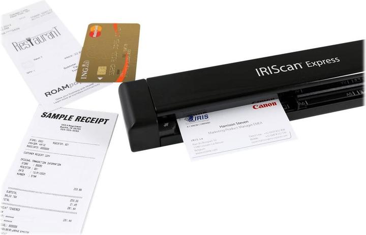 Actual product image Iris Scanner sheet-fed for documents Express 4 458510 (A4, USB, USB cable) (USB)