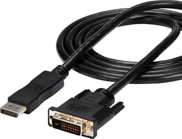 Immagine prodotto StarTech Cavo Da Displayport A Dvi Da 6 Piedi (1.80 m, DisplayPort, DVI)