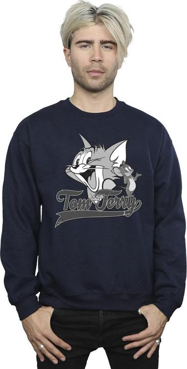 Immagine prodotto Tom & Jerry Greyscale Square Felpa Uomo (4XL)