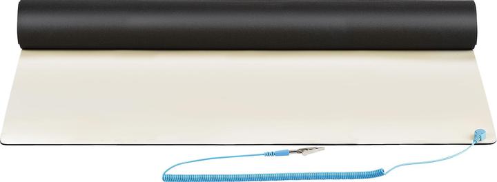 Actual product image StarTech com LG-ANTI-STATIC-MAT, Beige, Polyvinylchlorid (PVC), Polyvinylchlorid (PVC), Tisch, 1 Stü