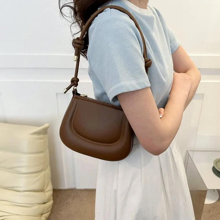 Immagine prodotto Only-Bags.Store Borsa a tracolla in pelle PU Colore solido Borsa ascellare Borsa messenger Borse a tracolla