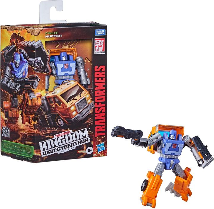 Actual product image Hasbro Transformers Generations War For Cybertron Kingdom: Deluxe Huffer