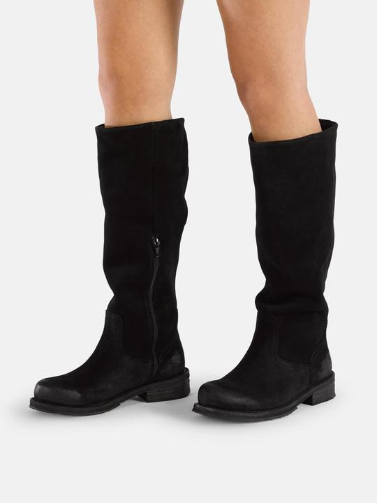 Actual product image Felmini The wide fit Cooper W038 is a suede boot with an inside zip that can be worn both inside and (39)