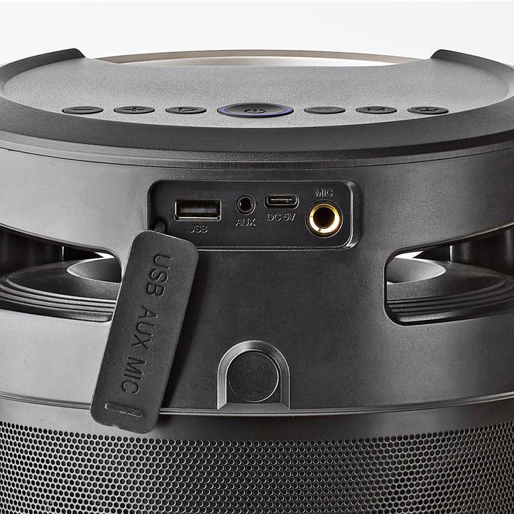 Actual product image Nedis SPBB-350 Bluetooth Party Speaker (3.50 h, Rechargeable battery operated)