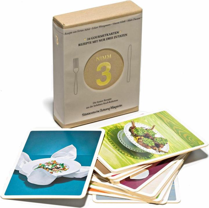Produktbild Nimm 3 Gourmetkarten (Deutsch)