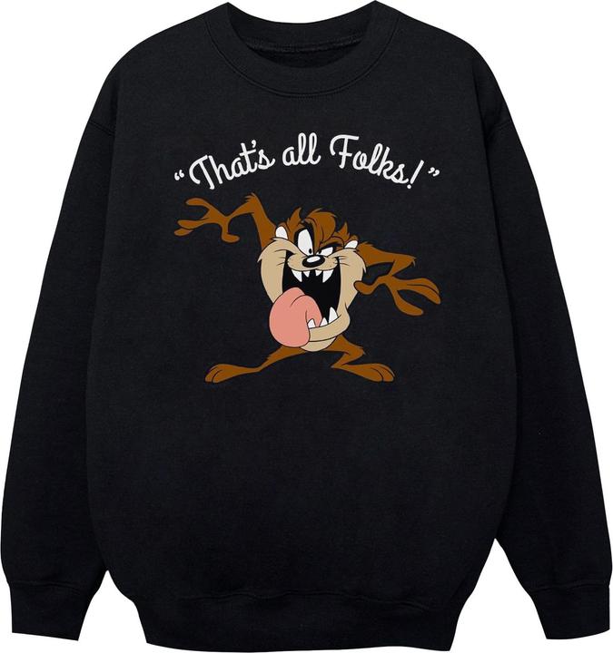 Looney Tunes That's All Folks Sweatshirt Jungen (140, 146)