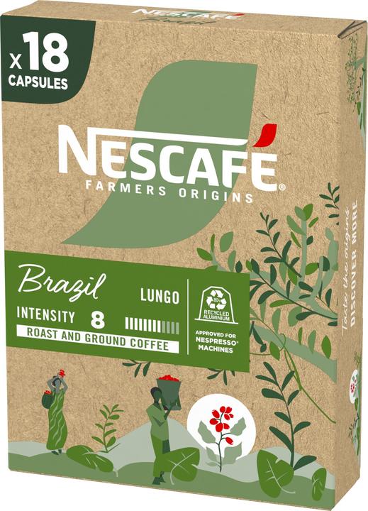 Produktbild Nescafé Farmers Origins Brazil (18 x Port.)