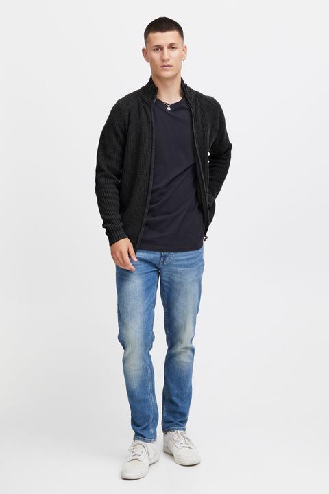 Immagine prodotto Solid Xenos Cardigan Giacca In Maglia Grossa Maglieria Da Uomo Con Collo Alto In Cotone 100% (XXL)