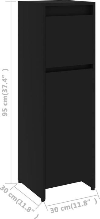 Actual product image VidaXL Despina (30 x 30 x 95 cm)