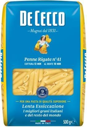 Immagine prodotto De Cecco PENNE RIGATE N. 41 (500 g)