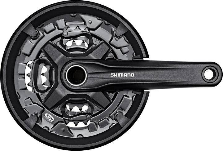 Actual product image Shimano FC-MT210 crankset 44/32/22 teeth 3x9-speed (170 mm)