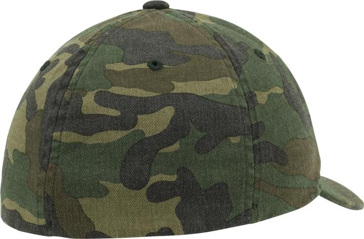 Actual product image Flexfit Garment Washed Camo (S, M)