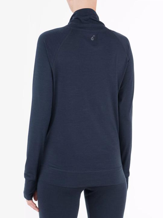 Image du produit Dagsmejan Haut de pyjama "Stay Warm" bleu foncé (XS)