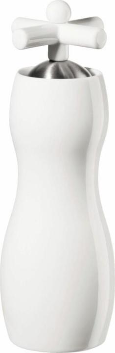 Produktbild ASA Selection Pfeffer-/Salzmühle, weiss D. 7,6 cm,H. 23,2 cm (Salz, Pfeffer)