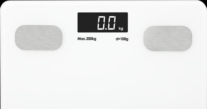 Actual product image Zeegma GEWIT Square Electronic Personal Scale (200 kg)