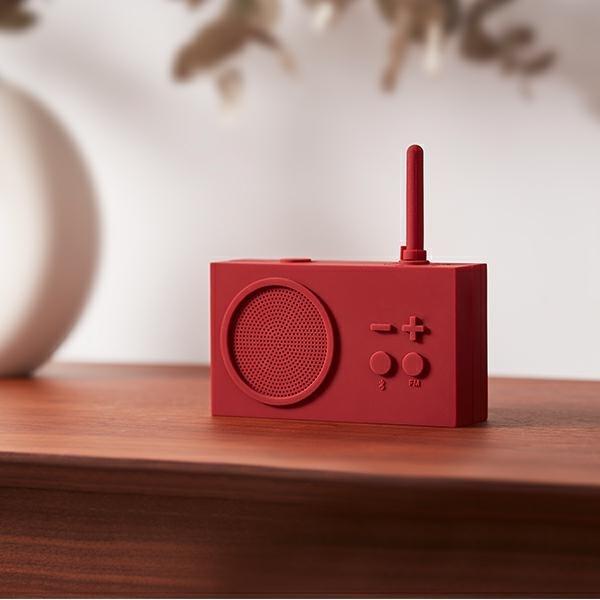 Image du produit Lexon TYKHO 3 BT/FM rouge foncé (VHF, Bluetooth)