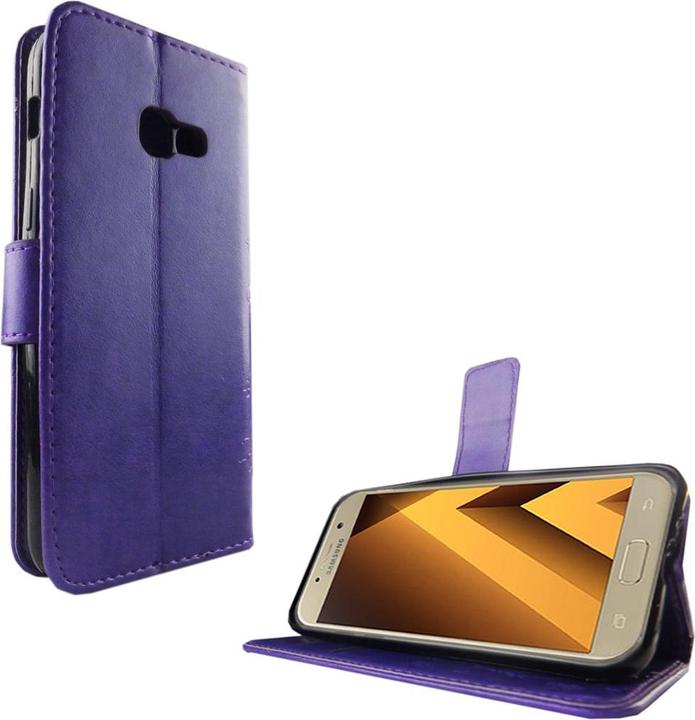 Produktbild König Design Hülle Handy Schutz für Samsung Galaxy A3 (2017) Case Cover Tasche Wallet Etui (Samsung Galaxy A3 (2017))