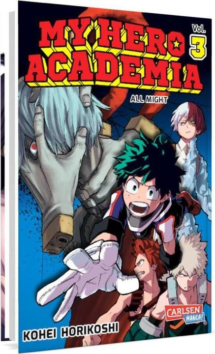 Produktbild My Hero Academia, Band 3 (Deutsch, Kohei Horikoshi, 2016)