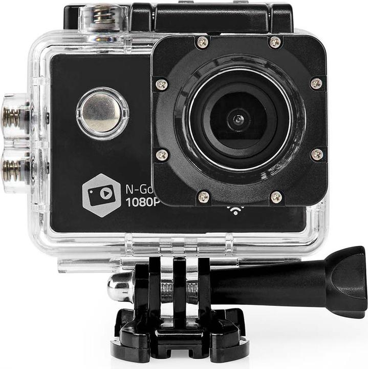 Nedis Action Cam 1080p@30fps 12 MPixel Wasserdicht bis: 30.0 m 90 min WLAN App erhältlich für: Andro (30p, WLAN)