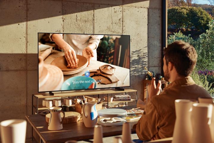 Actual product image Samsung Series 8 UE65AU8000KXXU tv 165.1 cm 4K Ultra HD Smart TV Wifi Zwart (65", LED, 4K)