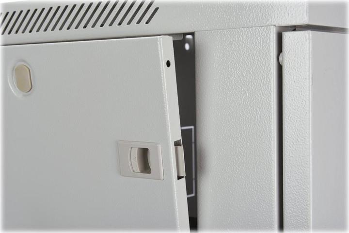 Image du produit Digitus 48.3cm 19inch 19inch armoire murale 9HE SoHoline RAL7035 gris sans étagère 505mmx600mmx450mm (9 HE, Rack 19 pouces)