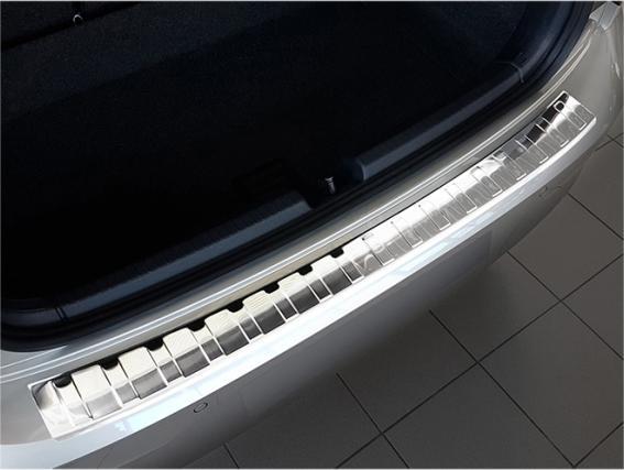Avisa Stainless steel bumper protection for VW Polo from 2017 until today (Rear)
