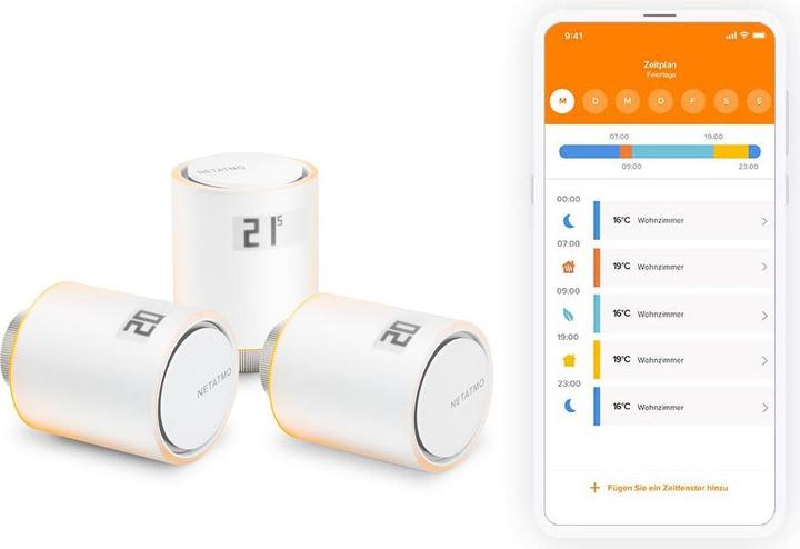 Produktbild Netatmo Smarte Heizkörperthermostate