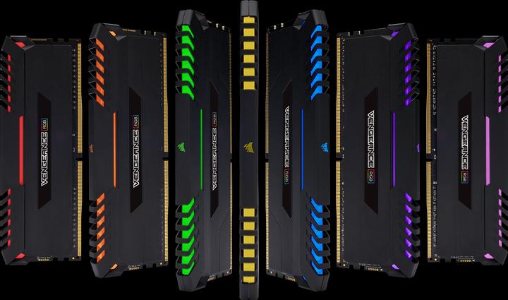 Image du produit Corsair DDR4 Vengeance RGB LED (4 x 8GB, 3000 MHz, RAM DDR4, DIMM)
