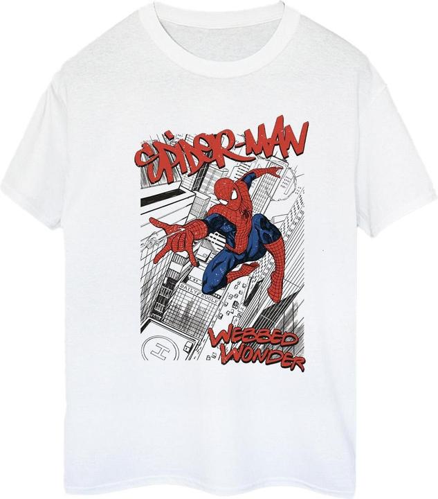SpiderMan Sketch City TShirt (3XL)