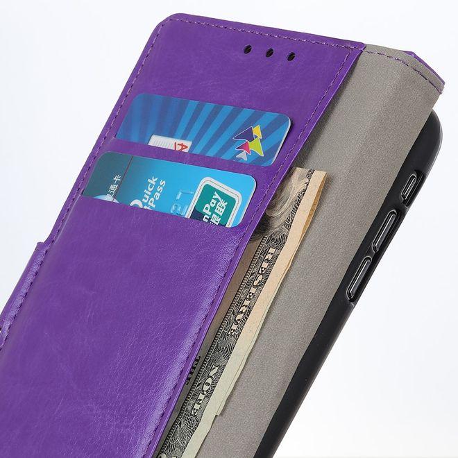 Actual product image MU Classic Crazy Horse Leather Bookcover Series (OnePlus 9)