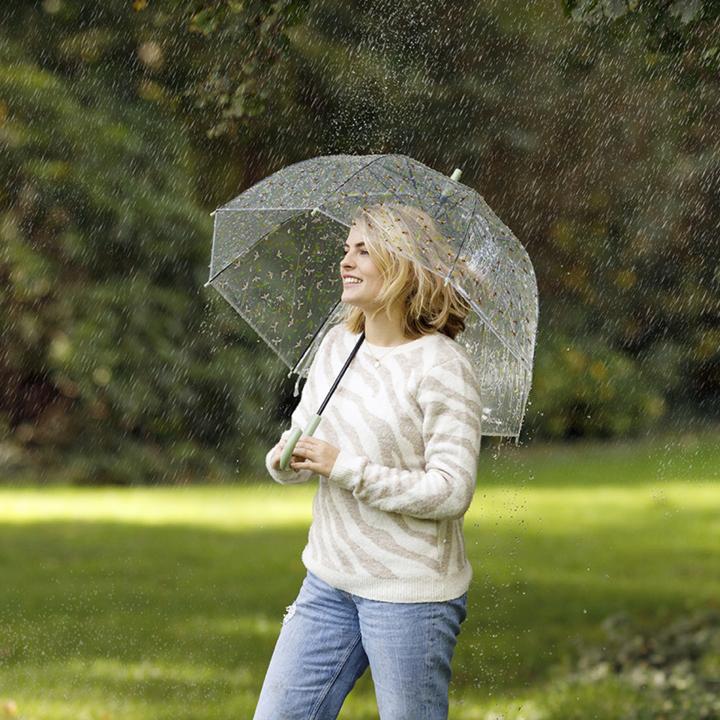 Produktbild Esschert Design Schirm transparent 'Bienenmuster'